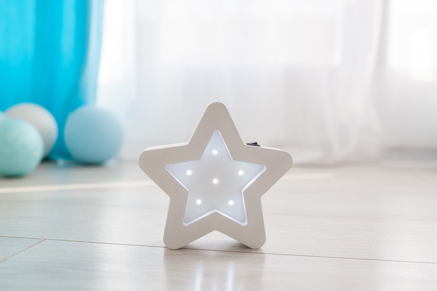 Star Night Light Gift for baby Night Light Nursery Nursery bedding Kids Star Wall Decor Led Night Light Wood Night Light Night Light Kids