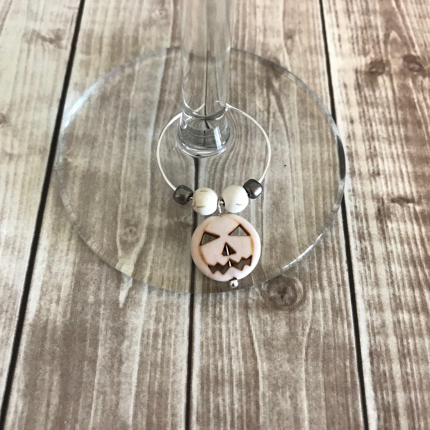 Halloween Wine Charms Wine Charms Halloween Free Shipping Etsy