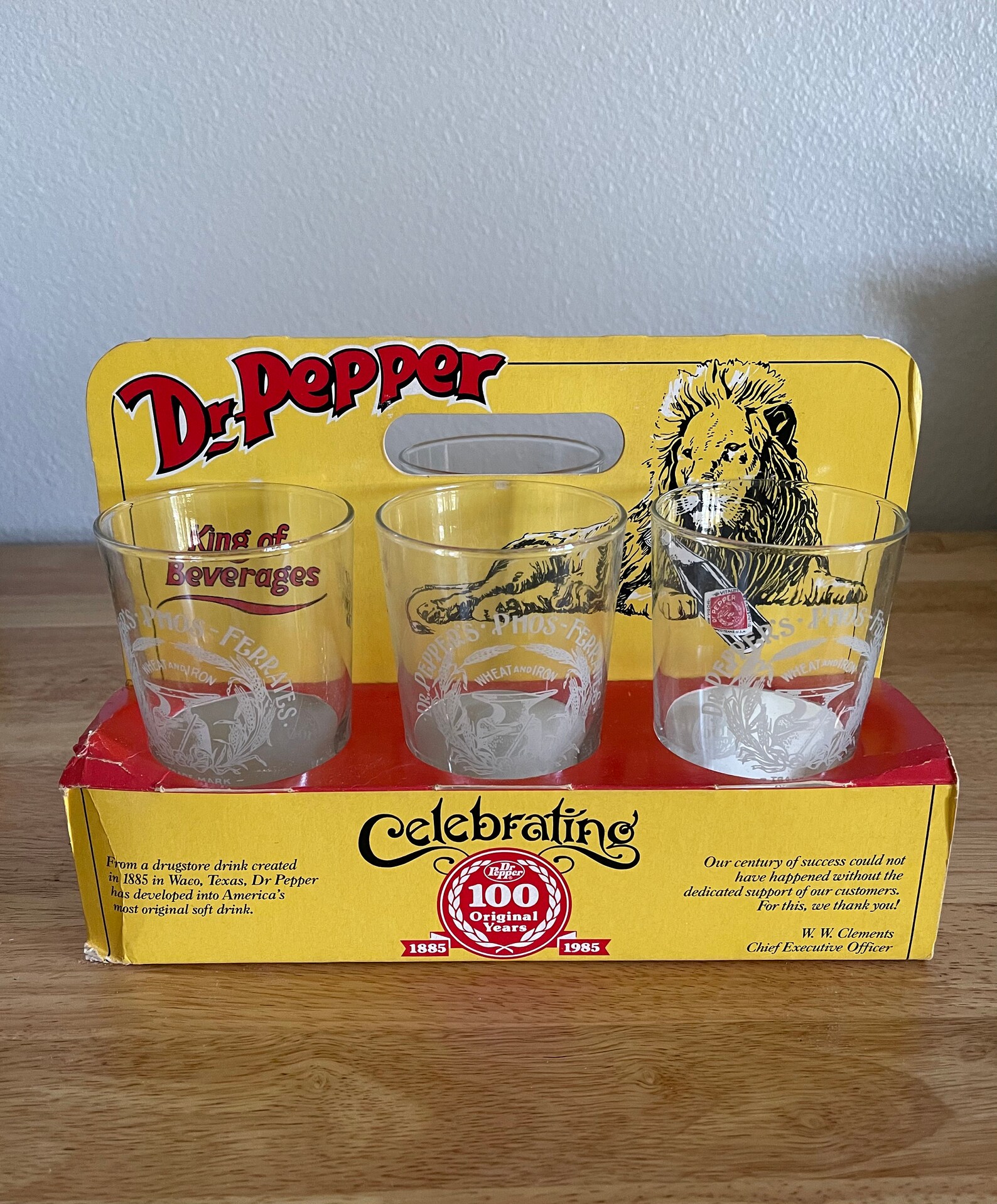 Dr Pepper 6 Pack Dr Pepper Glassware Vintage Dr. Pepper 100 Etsy