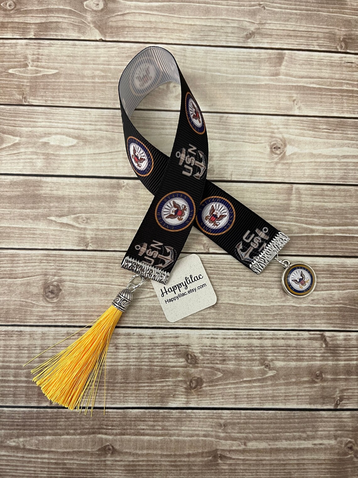 US Navy Bookmark Navy Bookmark USN Bookmark Book Reader Etsy