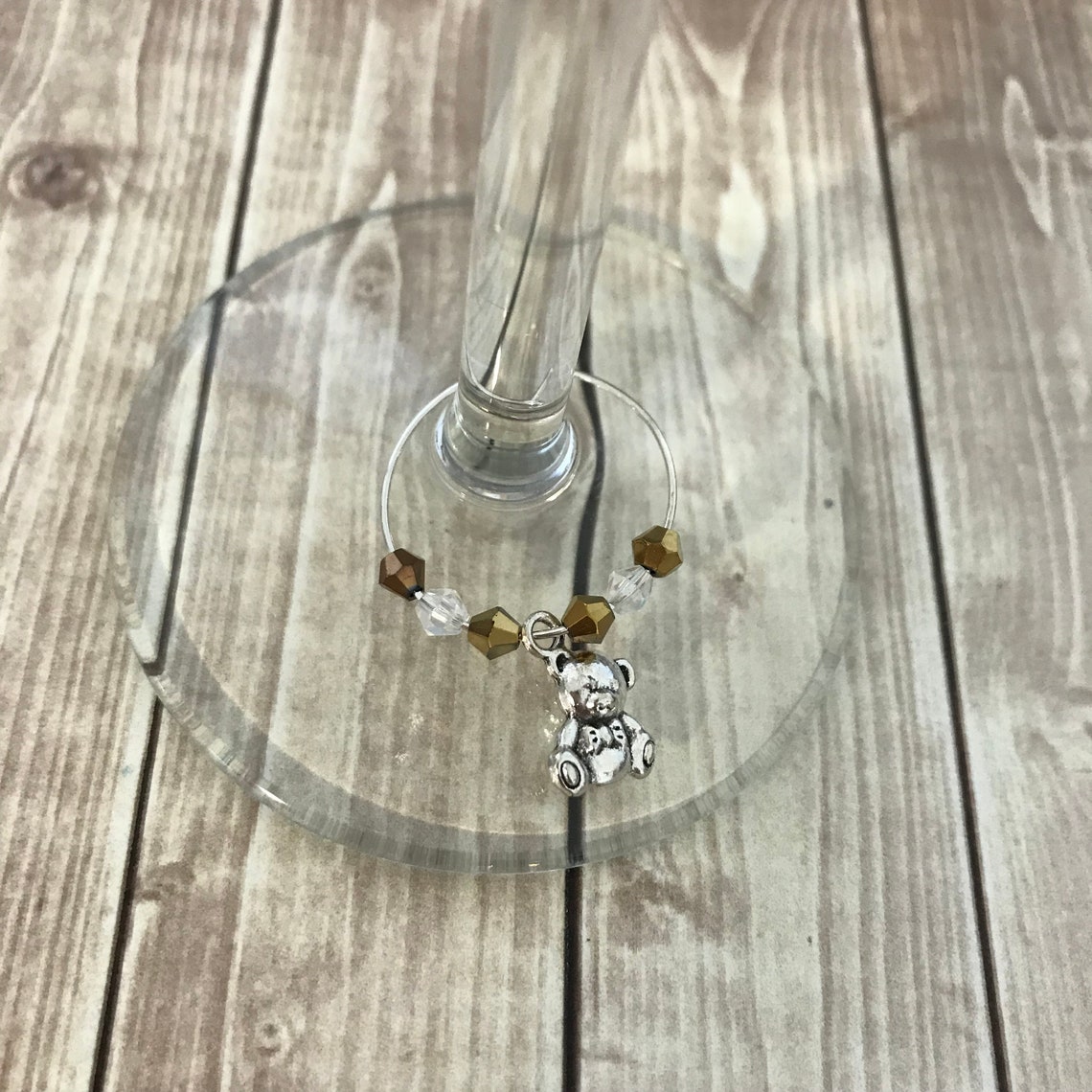 Baby Wein Charm 6 Wein Charms BabyParty Party Gastgeschenk Etsy
