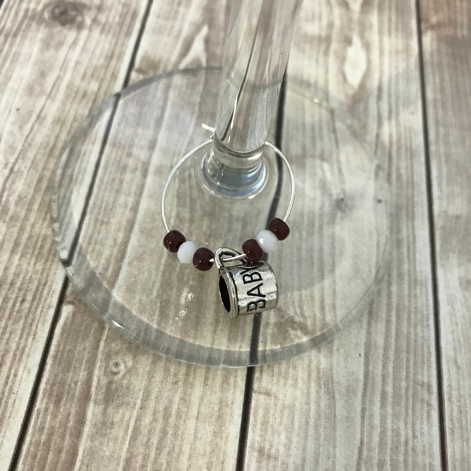 Baby Wein Charm 6 Wein Charms BabyParty Party Gastgeschenk Etsy