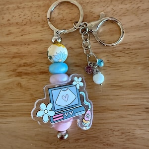 Ultrasonograph Keyring: Backpack Clip, Sonogram Tech, Ultrasound Tech, Neonatal Sonographer