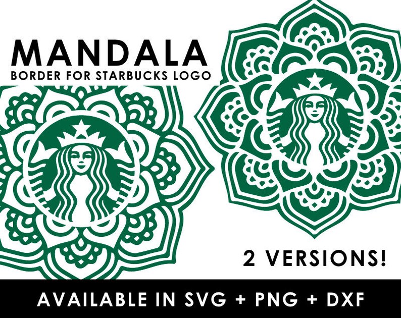 Download Starbucks Mandala SVG STARBUCKS SVG Dxf Eps Ai Jpg Png | Etsy