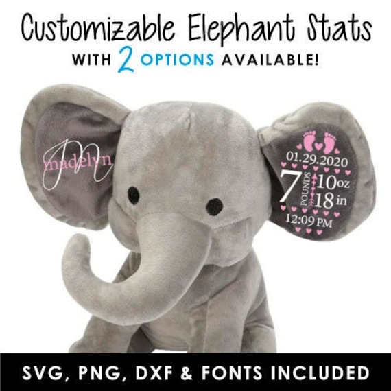 Free Free 324 Elephant Birth Announcement Svg SVG PNG EPS DXF File