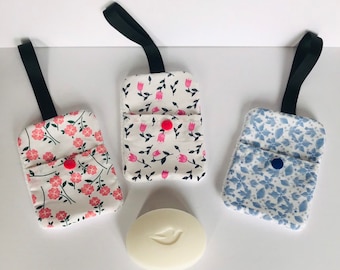 Zero waste eco friendly soap pouches