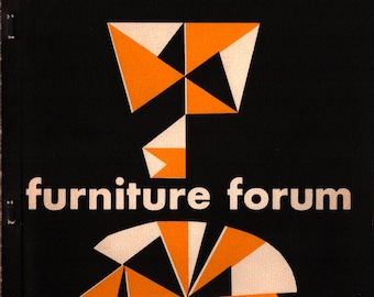 Furniture Forum Volume 7 Full Digital Copy ca. 1956 Midcentury Modern Herman Miller, Charles Eames, George Nelson, Edward Wormley, Finn Juhl