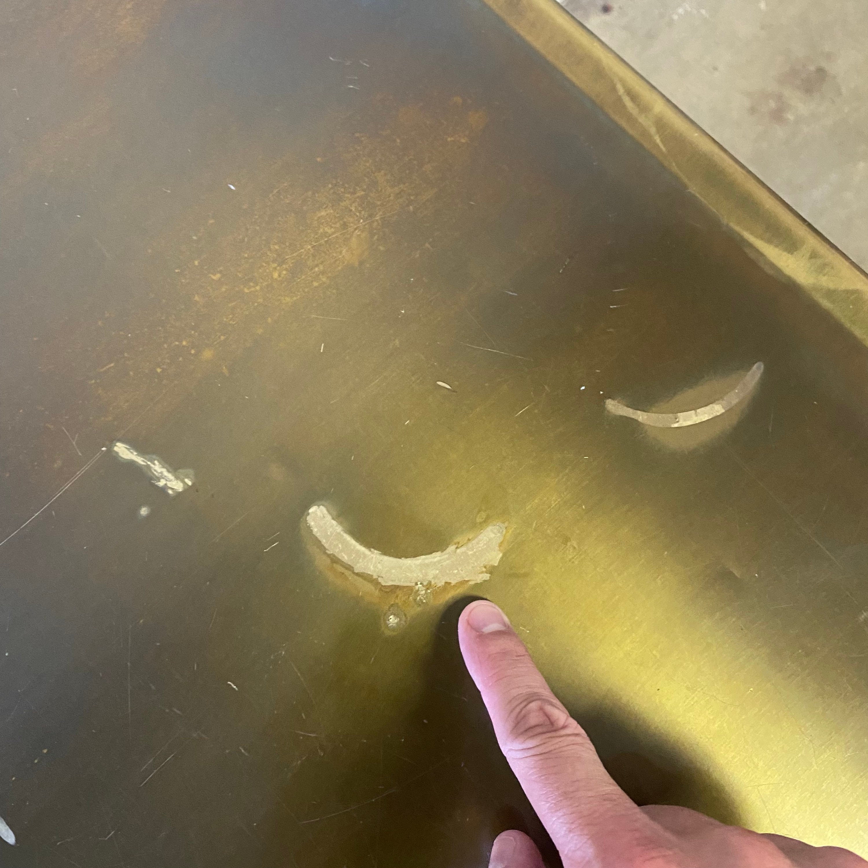 Vintage Baker Furniture Chinoiserie Style Brass Top Side or Etsy