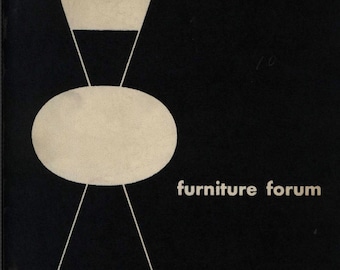 Furniture Forum Volume I Full Digital Copy ca. 1949 - Midcentury Modern Herman Miller, Charles Eames, George Nelson, George Nakashima, ART