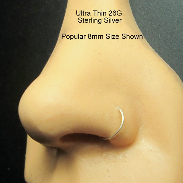 Nose Hoop Etsy