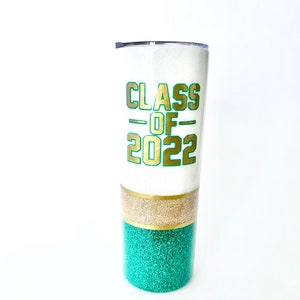 Graduation Tumbler; Personalization Available; choose colors and year
