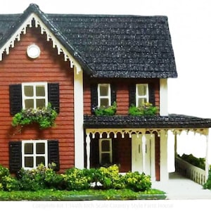 Micro FARMHOUSE  Kit 1:144 scale