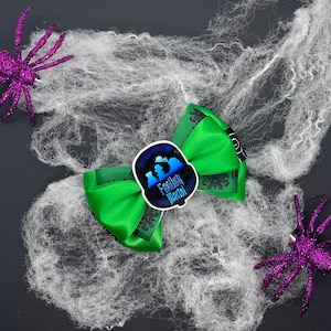 Haunted House Inspired Hair Bow