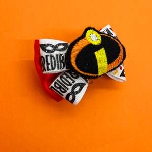 Mini Hero Inspired Hair Bow