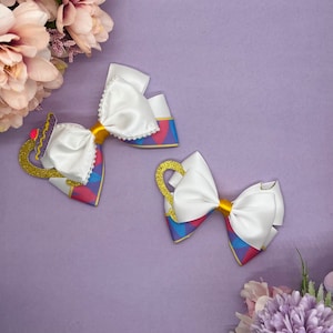 Mommy and Son Inspired Bows
