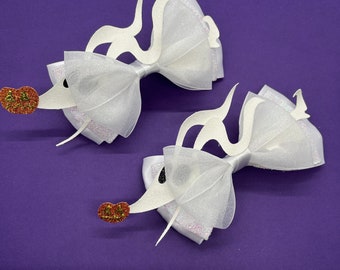 Lazo para el cabello inspirado en Ghost Dog