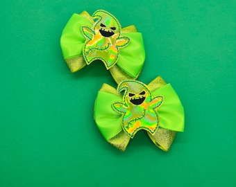 Mini Boogie Man Inspired Hair Bow