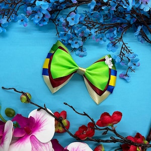 Chinese Warrior Inspired Bow-Green
