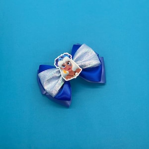 Fiocco per capelli ispirato alla principessa