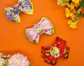 Fuzzy Friends Inspired Bows