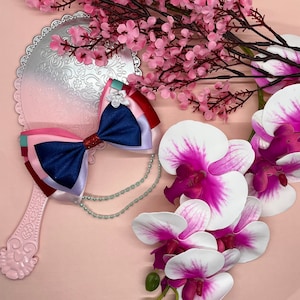 Chinese Warrior Inspired Bow-Pink