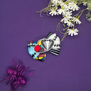 Halloween Mashup Inspired Bow