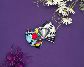 Halloween Mashup Inspired Bow