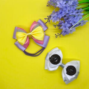 Space Princesses Inspired Hair Bows