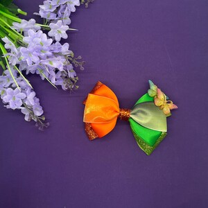 Spring Fire Fairy Mashup Inspired Hair Bow