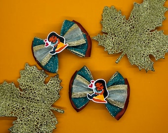 Friendship Inspired Hair Bow