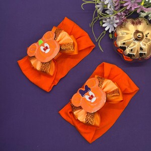 Pumpkin Halloween Inspired Headbands