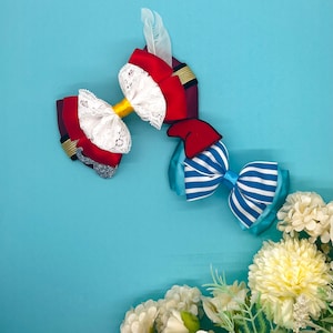 Pirate Captain Inspired Hair Bow