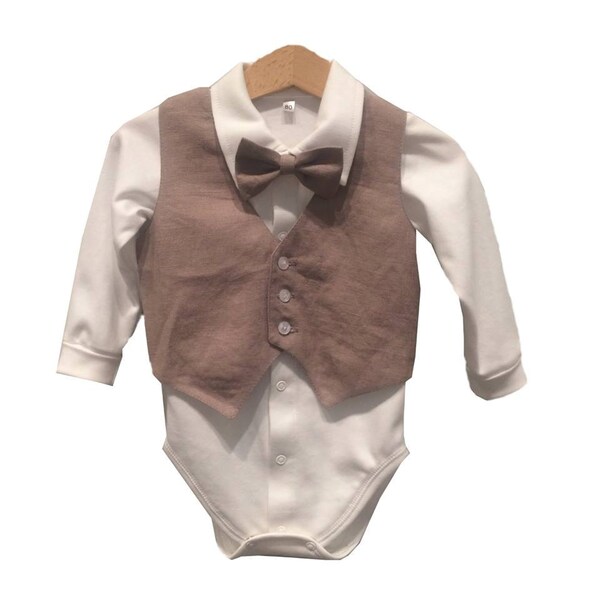 Baby Vest Outfit Etsy