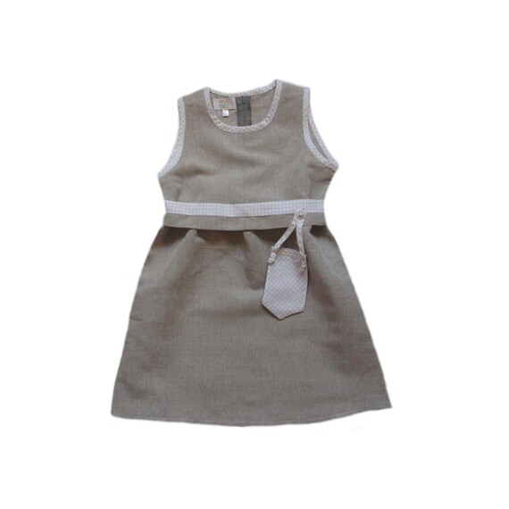 little girls linen dresses