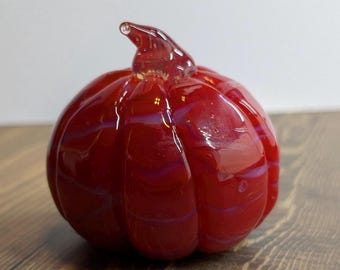 Poppy Glass Pumpkin