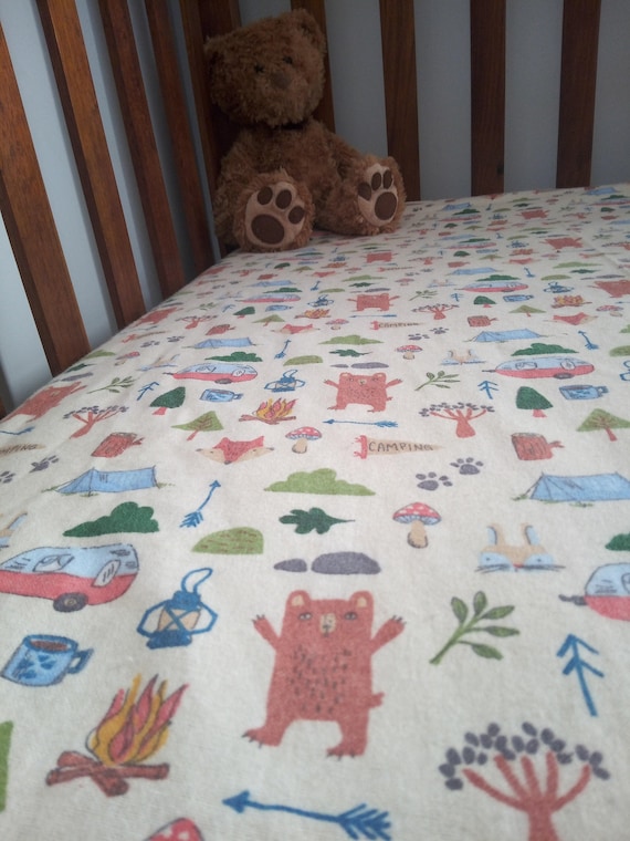 Flannel clearance cot sheets