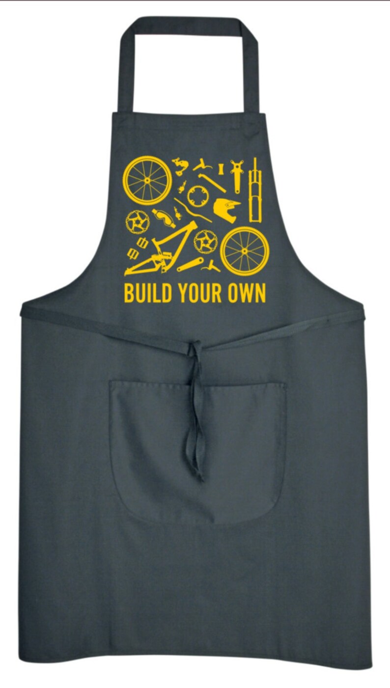 New Birthday Cycling Mothers Day Cycling Gifts Gift for him Apron Mens Apron Womens Fathers Day Womens Apron Gift for her Mens
