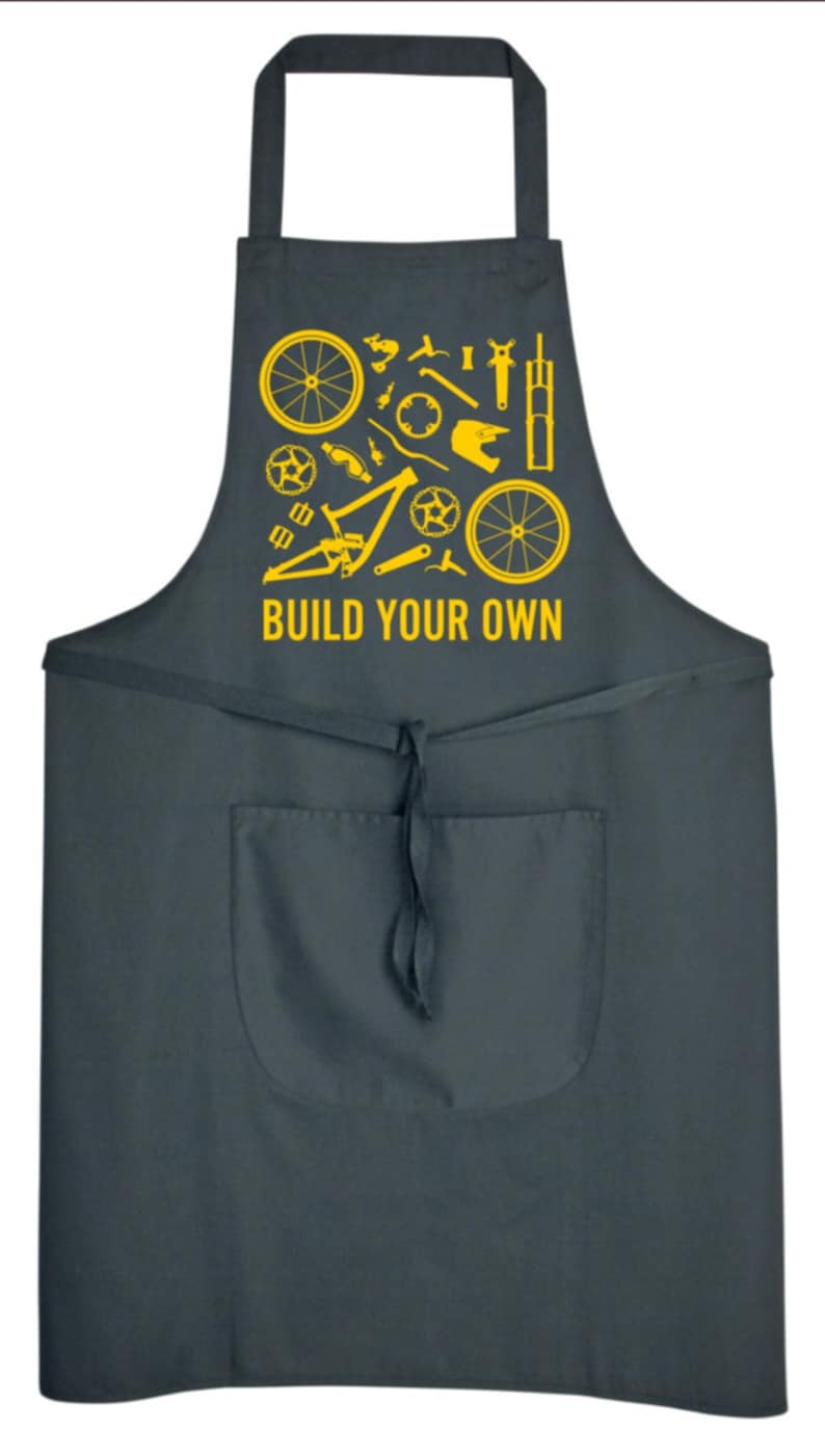 New Birthday Cycling Mothers Day Cycling Gifts Gift for him Apron Mens Apron Womens Fathers Day Womens Apron Gift for her Mens
