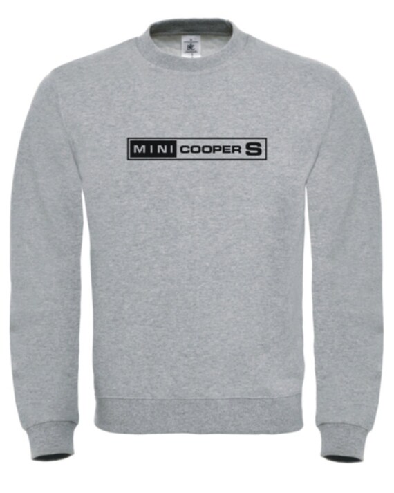 Mini Cooper S Herren Sweatshirt Retro Oldtimer Klassische Mini Oldtimer Strumpf Fullstoff Weihnachten Pullover Neuheit Geschenke Geschenke