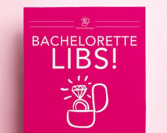 Bachelorette Game Libs! Bachelorette Party Game, Hens Party Night - DIGITAL PRINTABLE