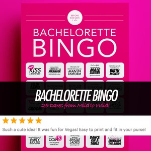 Bachelorette Party Game Pack 3 games-in-1, Dare Cards, Drink If, and Scavenger Hunt image 3