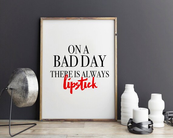 Fashion Digital Wall Art Poster Print Printable Dorm Decor 