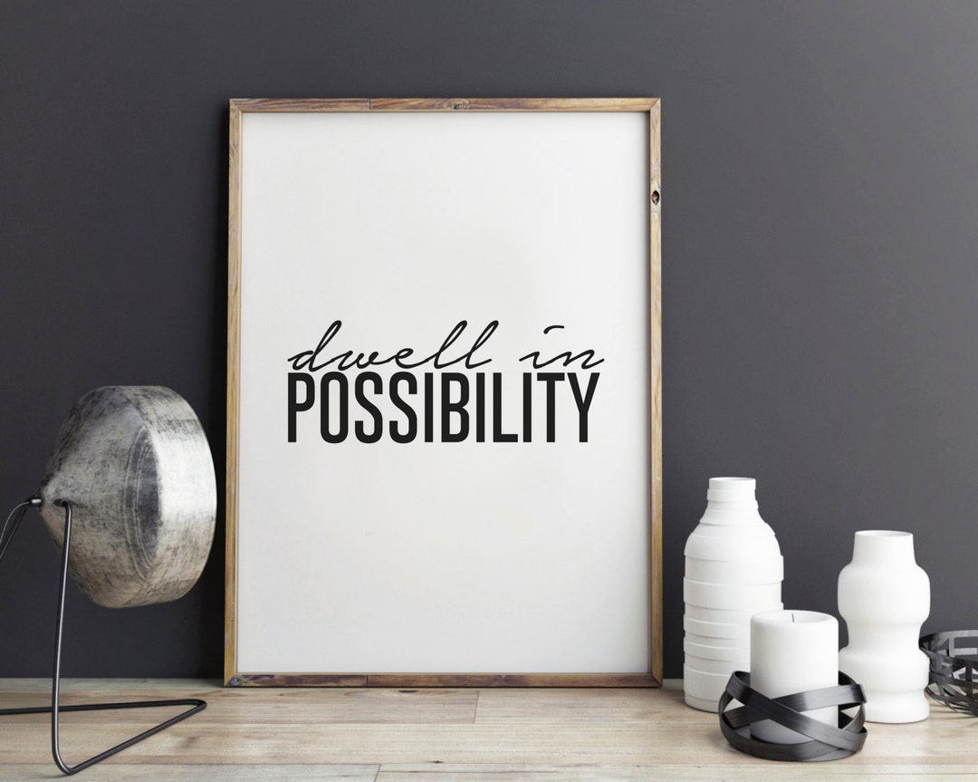 Motivational Printable Quote, Quote Art, Dorm Decor, Inspirational Wall ...