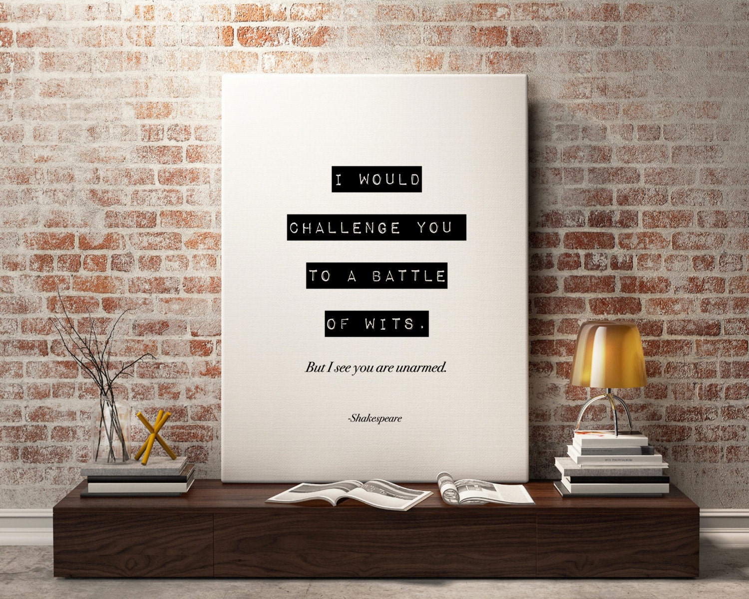 Shakespeare Quote Printable Motivational Print Fashion - Etsy
