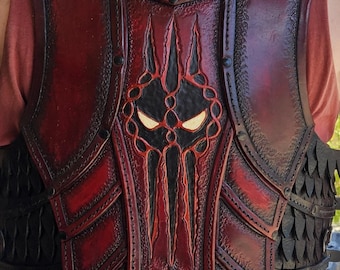 Custom Brynjar Cuirass für Ren Faire, Cosplay, Kostüm, LARP, SCA