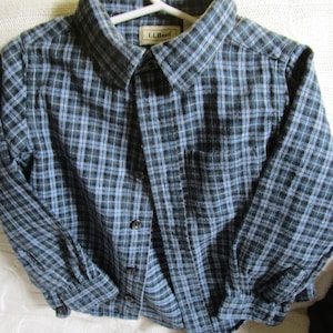 Vintage LL Bean Toddler Flannel Shirt