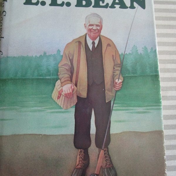 Vintage Hardcover book- In Search of LL Bean by M.R, Montgomery