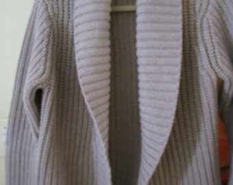 Vintage LL Bean Signature Wool Cardigan Sweater