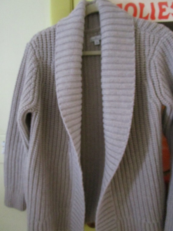 Vintage LL Bean Signature Wool Cardigan Sweater