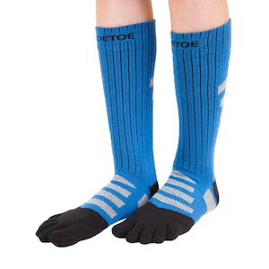 TOETOE - Wool Toe Socks - 3D Terry Walker, Hiking & Camping Socks